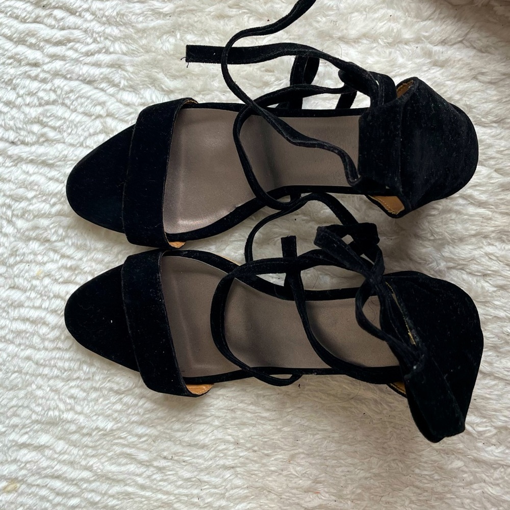 Black heels